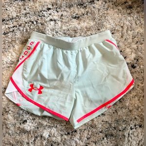 Underarmour Running Shorts -Light Blue Size Small